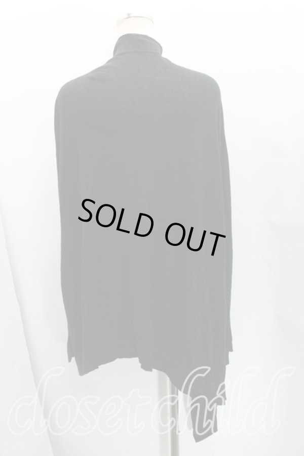 画像2: ヴィヴィアンウエストウッド 中古 / フロントアシメカーディガン  黒  H-25-08-03-047-to-OD-ZH (2)