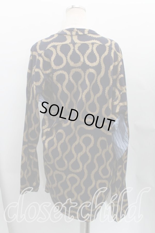 画像2: Worlds End 中古 / スクイグルカットソー OS 黒  H-25-08-03-057-to-OD-ZH (2)