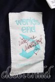画像3: Worlds End 中古 / スクイグルカットソー OS 黒  H-25-08-03-057-to-OD-ZH (3)
