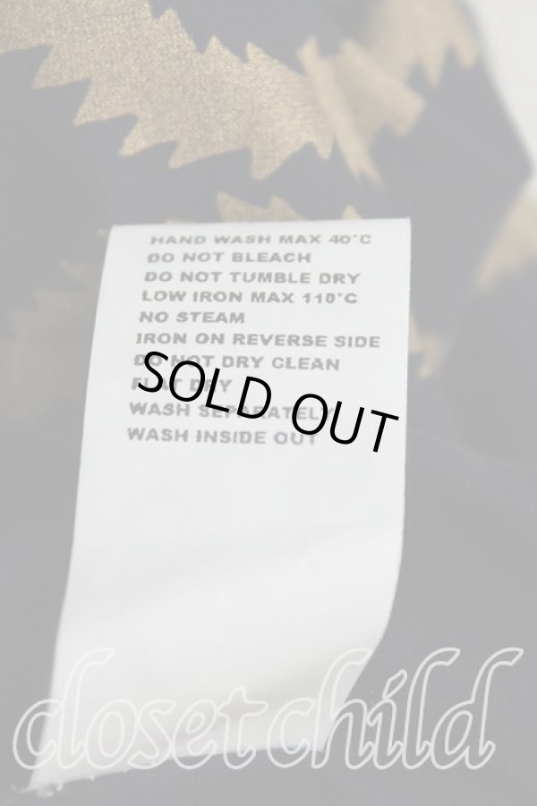 画像5: Worlds End 中古 / スクイグルカットソー OS 黒  H-25-08-03-057-to-OD-ZH (5)