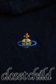 画像6: ヴィヴィアンウエストウッド 中古 / カラーオーブ刺繍セーター M 紺  H-25-08-03-061-to-IN-ZH (6)