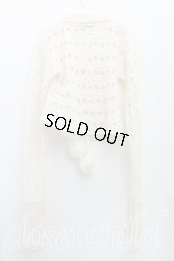 画像2: ヴィヴィアンウエストウッド 中古 / LECEWORK CARDI S 生成  H-25-08-03-063-to-IN-ZH (2)