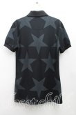 画像2: ヴィヴィアンウエストウッド MAN 中古 / スター柄ポロシャツ 44(メンズS相当) 黒  H-25-08-03-064-to-IN-ZH (2)