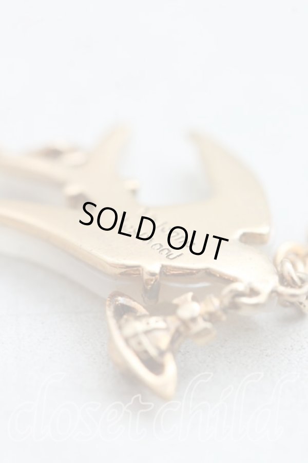 画像4: ヴィヴィアンウエストウッド 中古 / バードブレスレット  ゴールド  H-25-08-03-067-ac-IN-ZH (4)