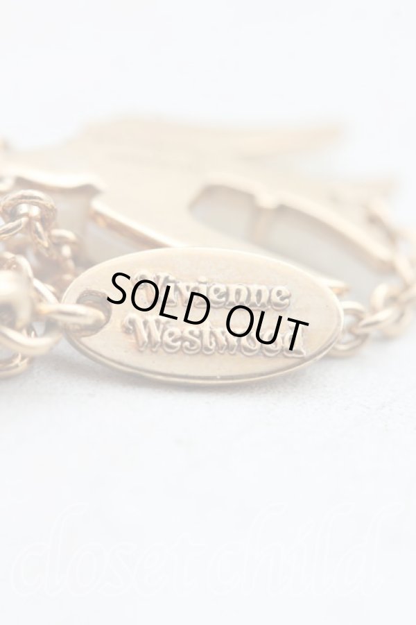 画像5: ヴィヴィアンウエストウッド 中古 / バードブレスレット  ゴールド  H-25-08-03-067-ac-IN-ZH (5)