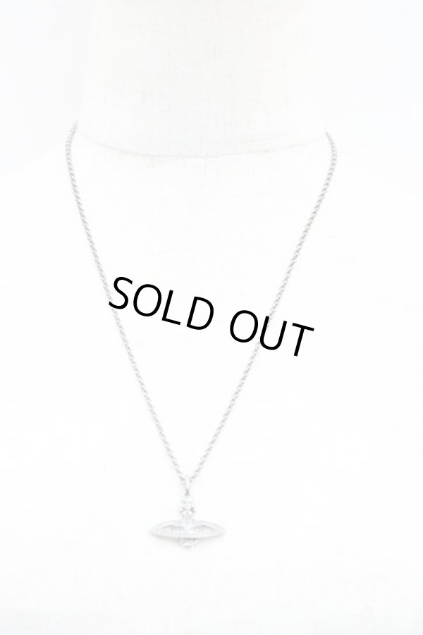 画像5: ヴィヴィアンウエストウッド 中古 / ミニバスレリーフネックレス  ガンメタ  H-25-08-03-078-nl-OD-ZH (5)