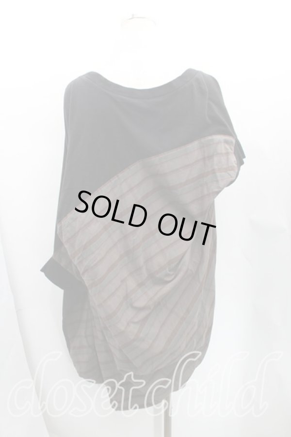 画像2: ヴィヴィアンウエストウッド 中古 / クロックptカットソーワンピ  黒  H-25-08-03-008-op-OD-ZH (2)