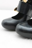 画像6: ヴィヴィアンウエストウッド×Melissa 中古 / テンプテーション EU39（25cm相当） 黒  H-25-08-03-084-sh-OD-ZH (6)