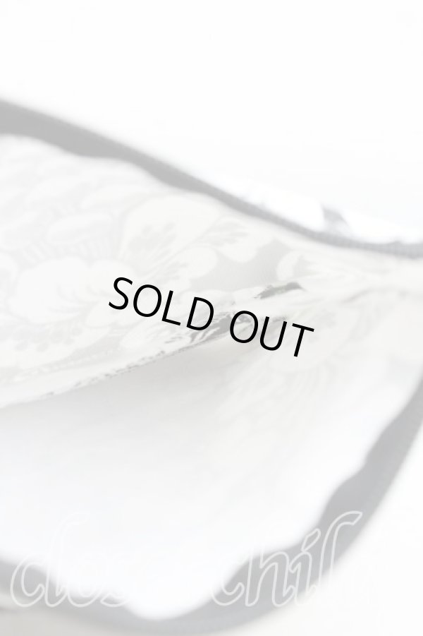 画像3: ヴィヴィアンウエストウッド 中古 / BOTTOM GUSSET ポーチ  白×黒  H-25-08-03-094-gd-IN-ZH (3)