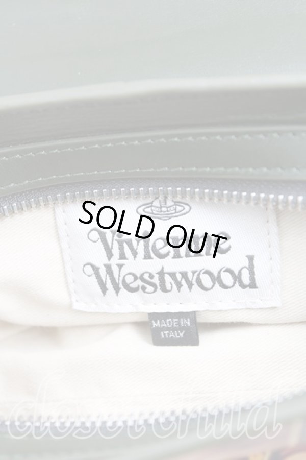 画像4: ヴィヴィアンウエストウッド 中古 / EPHERDESS ミニクロスボディバッグ  緑×マルチ  H-25-08-03-109-ba-IN-ZH (4)