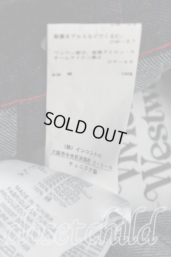 画像5: ヴィヴィアンウエストウッド 中古 / MARLENE デニムジャケット XS インディゴ  H-25-08-03-001-jc-OD-ZH (5)