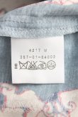 画像4: ヴィヴィアンウエストウッド 中古 / 総柄ギャザーカットソーワンピ 2（9号相当） 青  H-25-08-03-012-op-OD-ZH (4)