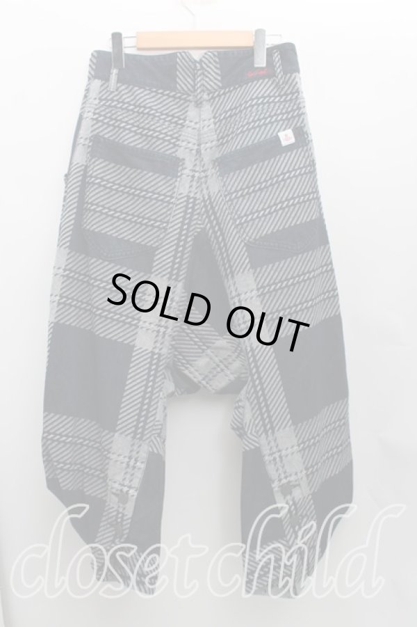 画像2: ヴィヴィアンウエストウッド 中古 / サルエルデニム 02(9号) インディゴ  H-25-08-03-018-pa-OD-ZH (2)