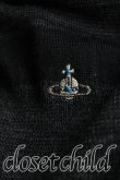 画像5: ヴィヴィアンウエストウッド MAN 中古 / オーブ刺繍ボーダーカーディガン 46（M相当） 黒  H-25-08-10-021-to-OD-ZH (5)