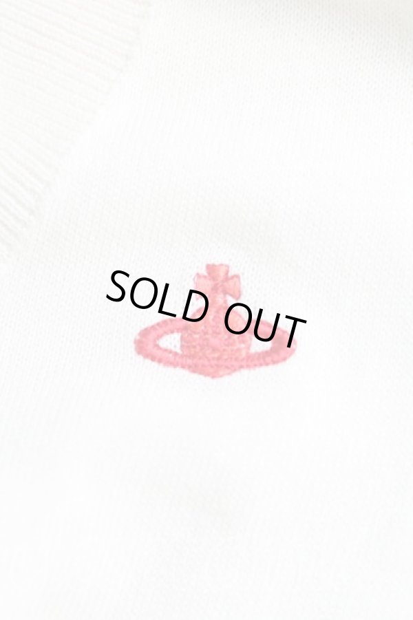 画像6: ヴィヴィアンウエストウッド 中古 / 単色オーブ半袖カーディガン 3(11号) クリーム  H-25-08-10-022-to-IN-ZH (6)