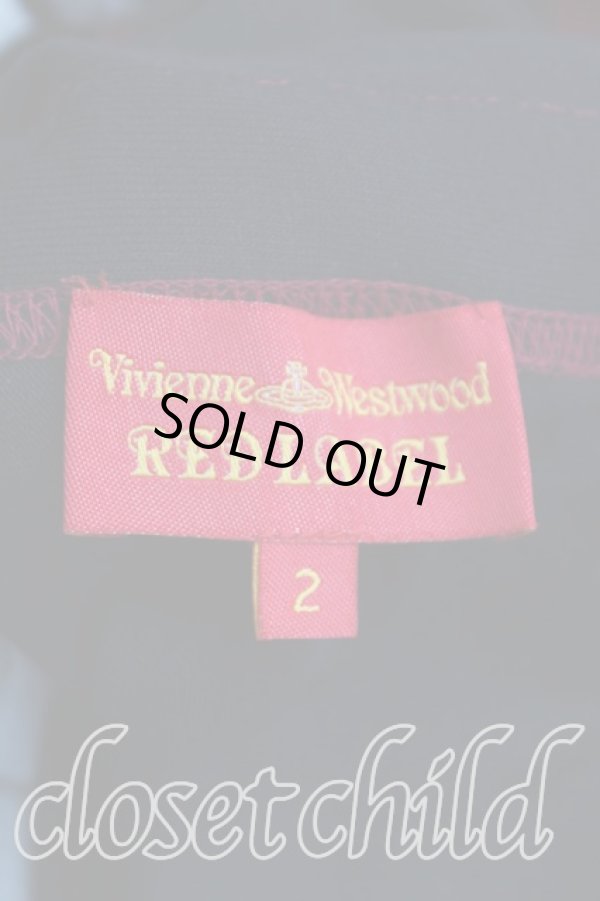 画像3: ヴィヴィアンウエストウッド 中古 / ツイストノースリーブカットソー 2（9号） エンジｘ灰  H-25-08-10-023-to-OD-ZH (3)