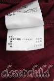 画像5: ヴィヴィアンウエストウッド 中古 / ノースリーブカットソー 2（9号相当） エンジ  H-25-08-10-024-to-OD-ZH (5)