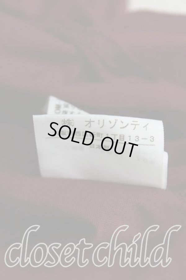 画像6: ヴィヴィアンウエストウッド 中古 / ノースリーブカットソー 2（9号） エンジ  H-25-08-10-024-to-OD-ZH (6)