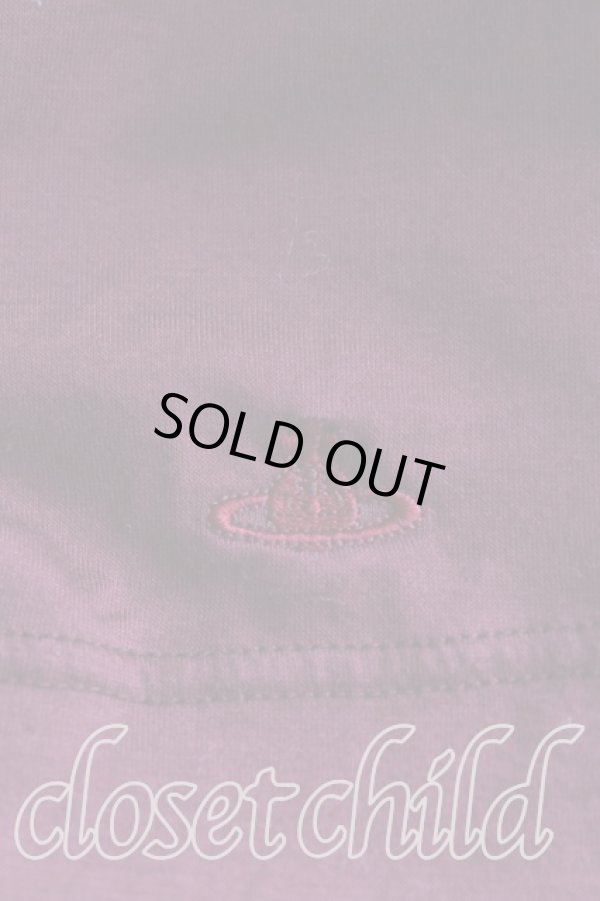 画像7: ヴィヴィアンウエストウッド 中古 / ノースリーブカットソー 2（9号） エンジ  H-25-08-10-024-to-OD-ZH (7)