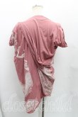 画像2: ANGLOMANIA 中古 / 総柄カットソー M ピンク  H-25-08-10-025-to-OD-ZH (2)