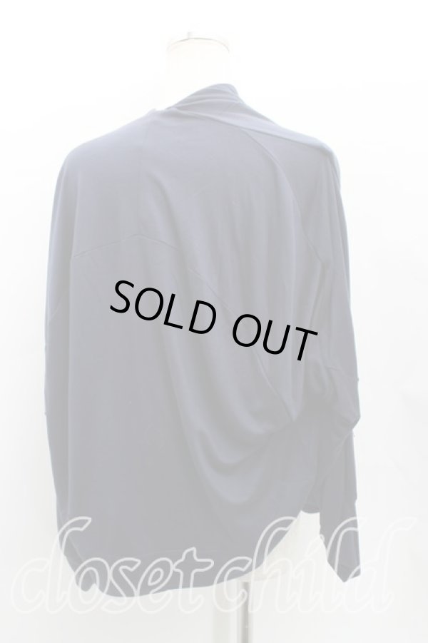 画像2: ヴィヴィアンウエストウッド 中古 / フラップカーディガン 2（9号） 紺  H-25-08-10-026-to-OD-ZH (2)