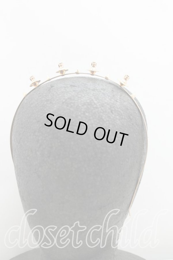 画像2: ヴィヴィアンウエストウッド 中古 / Clare Alice Band  ゴールド  H-25-08-10-027-ac-IN-ZH (2)