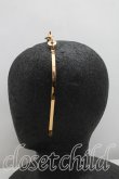 画像3: ヴィヴィアンウエストウッド 中古 / Clare Alice Band  ゴールド  H-25-08-10-027-ac-IN-ZH (3)