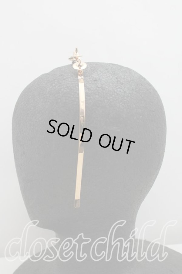 画像3: ヴィヴィアンウエストウッド 中古 / Clare Alice Band  ゴールド  H-25-08-10-027-ac-IN-ZH (3)