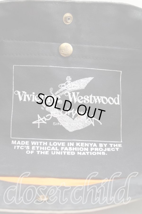 画像3: ANGLOMANIA 中古 / スクイグルトートバッグ  黒  H-25-08-10-028-ba-OD-ZH (3)