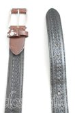 画像2: ヴィヴィアンウエストウッド 中古 / レザーベルト  黒  H-25-08-10-031-gd-IN-ZH (2)