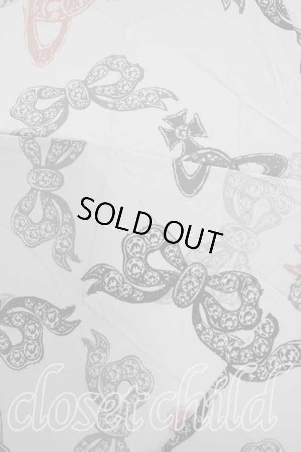 画像6: ヴィヴィアンウエストウッド 中古 / オーブ&ボウ 折リタタミ傘  ピンク  H-25-08-10-034-gd-IN-ZH (6)