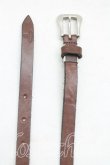 画像2: ヴィヴィアンウエストウッド 中古 / レザーベルト  茶  H-25-08-10-035-gd-IN-ZH (2)