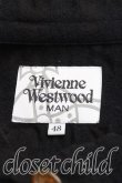画像3: ヴィヴィアンウエストウッド MAN 中古 / フラップロングシャツ 48（L相当） 黒  H-25-08-10-004-bl-OD-ZH (3)