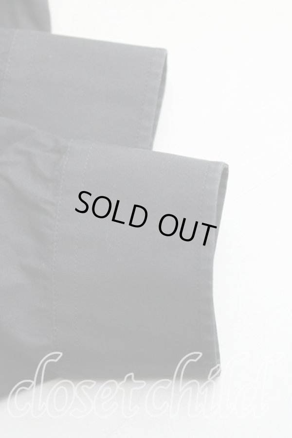 画像6: ヴィヴィアンウエストウッド MAN 中古 / カラーオーブ刺繍高襟シャツ 46（S） 黒  H-25-08-10-005-bl-OD-ZH (6)