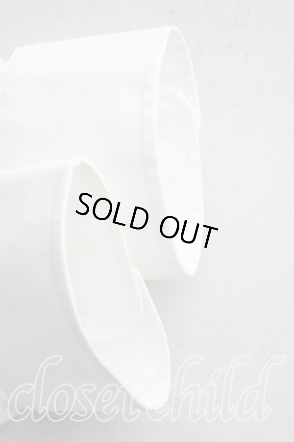 画像6: ヴィヴィアンウエストウッド MAN 中古 / カラーオーブ刺繍高襟シャツ 46（M） 白  H-25-08-10-007-bl-OD-ZH (6)