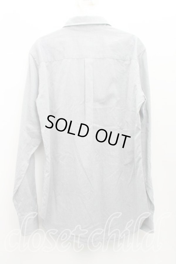 画像2: ヴィヴィアンウエストウッド MAN 中古 / アングロフィリアワッペンシャツ 48（L） 灰  H-25-08-10-008-bl-OD-ZH (2)