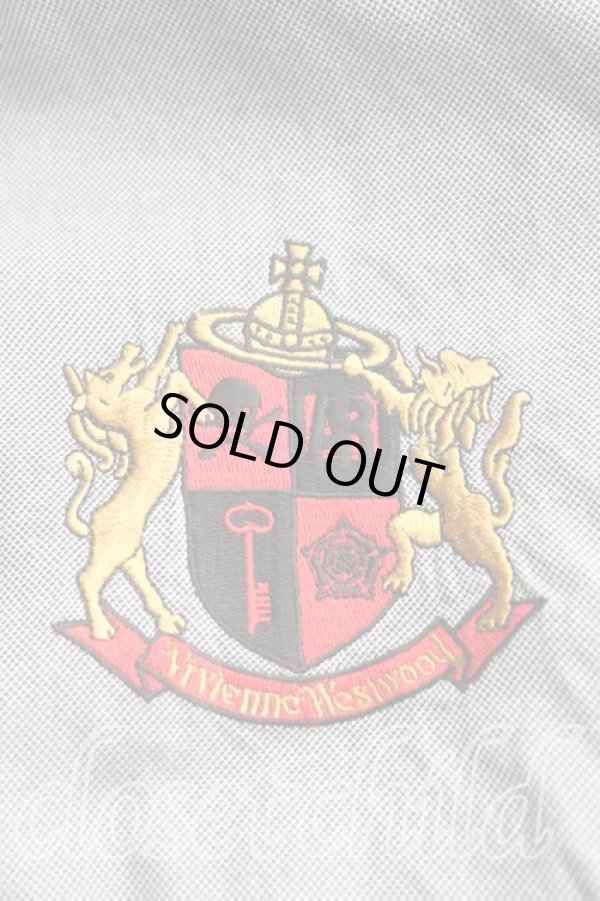 画像5: ヴィヴィアンウエストウッド MAN 中古 / アングロフィリアワッペンシャツ 48（L） 灰  H-25-08-10-008-bl-OD-ZH (5)