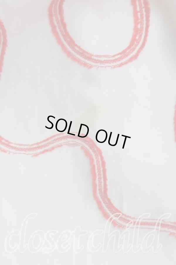 画像6: ヴィヴィアンウエストウッド MAN 中古 / スクイグルシャツ 46（M） 白ｘ赤  H-25-08-10-009-bl-OD-ZH (6)