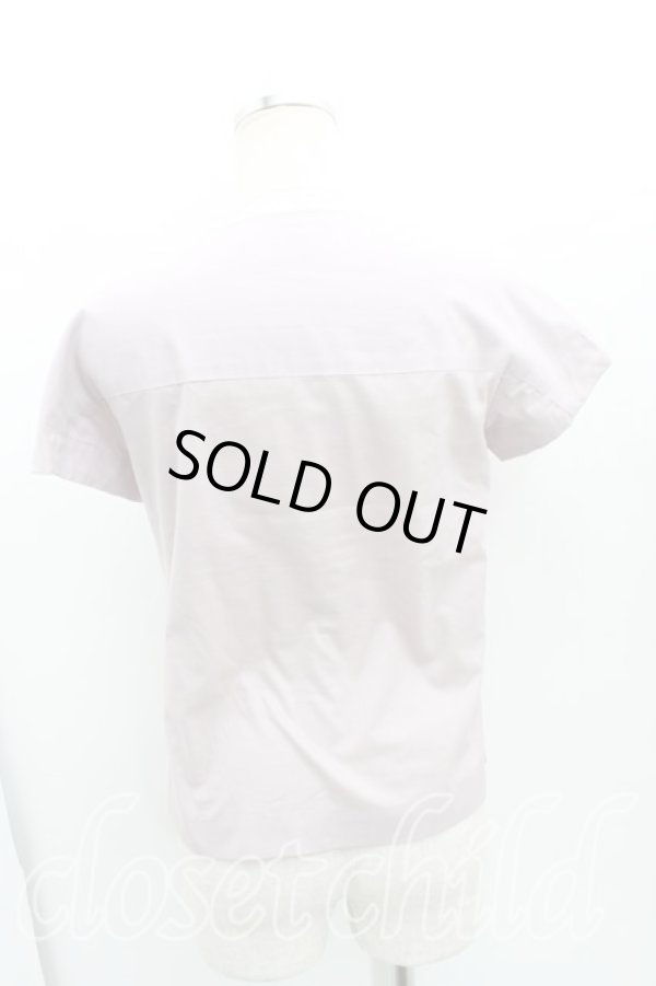 画像2: ヴィヴィアンウエストウッド 中古 / タイフロント半袖シャツ 2(9号) ピンク  H-25-08-10-010-bl-IN-ZH (2)