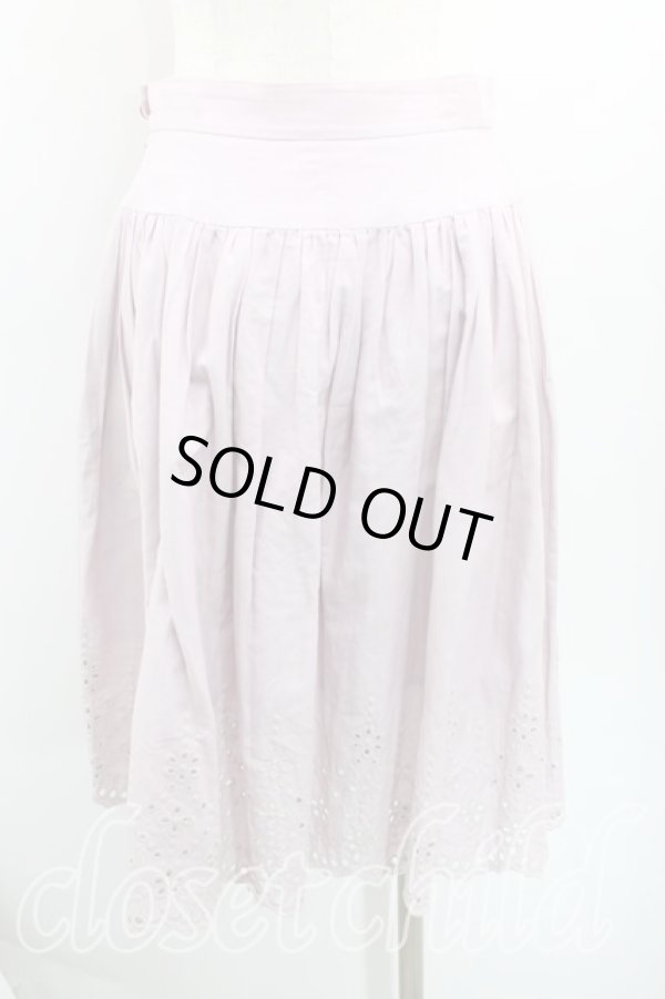 画像2: ヴィヴィアンウエストウッド 中古 / 裾レースフレアスカート 2(9号) ピンク  H-25-08-10-011-sk-IN-ZH (2)