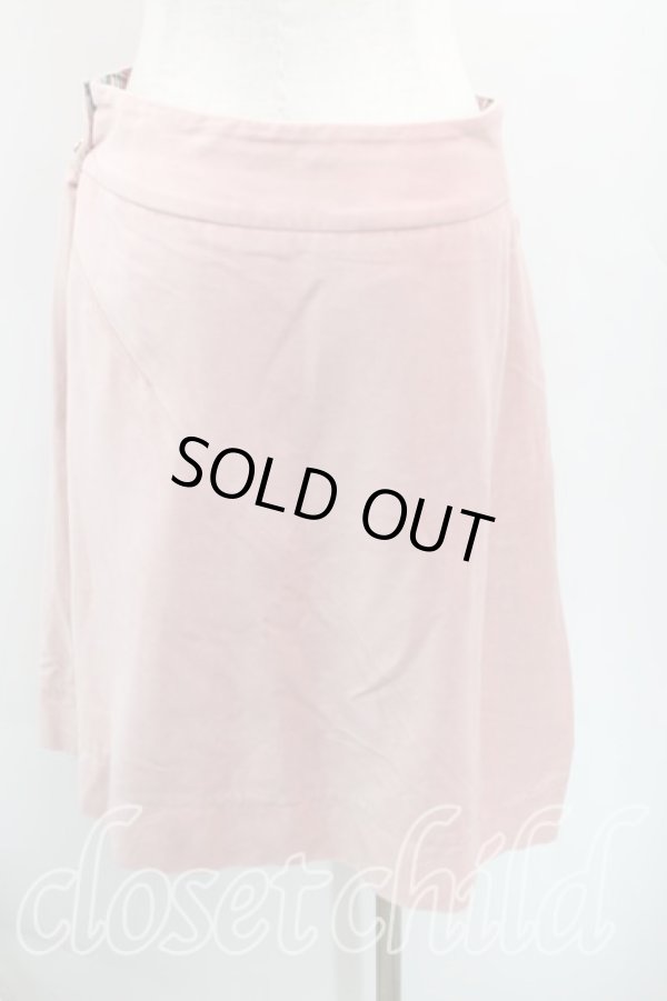 画像2: ヴィヴィアンウエストウッド 中古 / 別珍プリーツスカート 3(11号) ピンク  H-25-08-10-012-sk-IN-ZH (2)