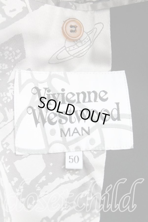 画像5: ヴィヴィアンウエストウッド MAN 中古 / DLセットアップ 50（XL） 黒  H-25-08-10-013-su-OD-ZH (5)