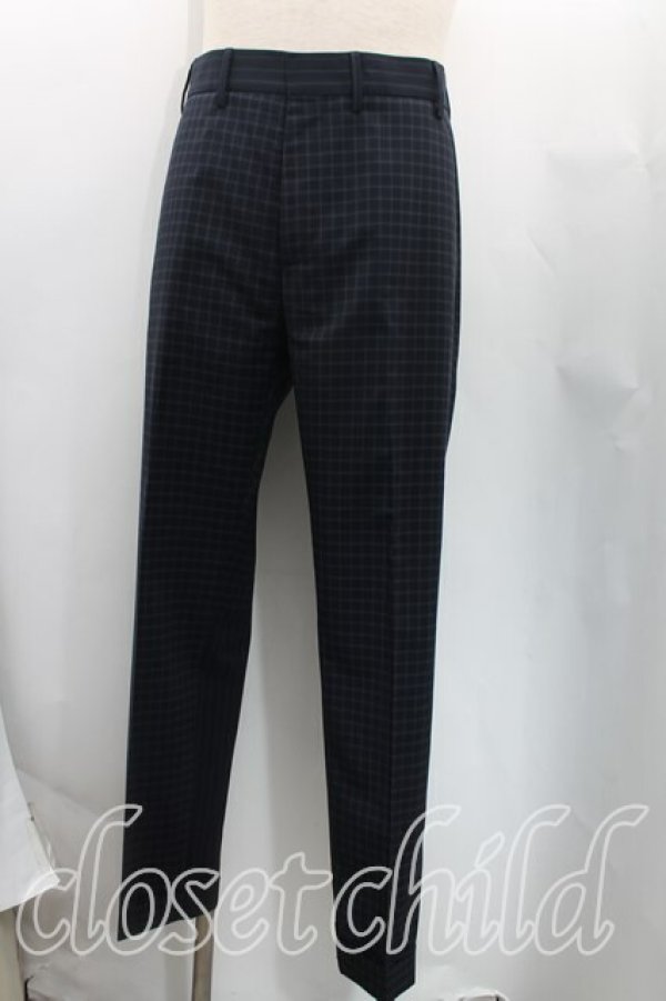 画像3: ヴィヴィアンウエストウッド MAN 中古 / グラフチェjックセットアップ 48（メンズL） 黒  H-25-08-10-014-su-OD-ZH (3)