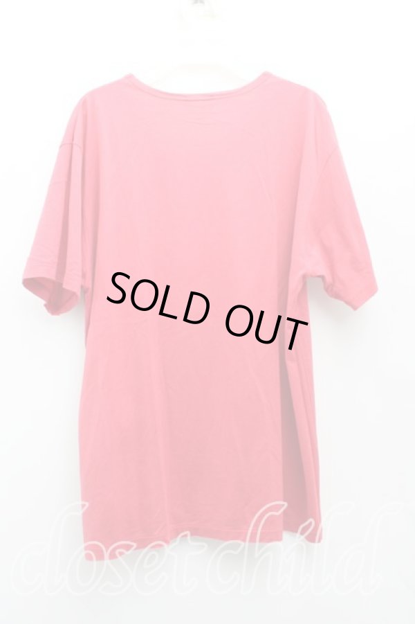 画像2: ヴィヴィアンウエストウッド MAN 中古 / バンダナドッグラウンドネック半袖Tシャツ 46（M） 赤  H-25-08-10-017-ts-OD-ZH (2)