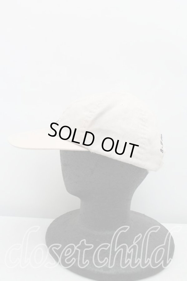 画像2: ヴィヴィアンウエストウッド 中古 / ラインオーブ刺繍キャップ  ベージュ  H-25-08-17-018-ha-IN-ZH (2)