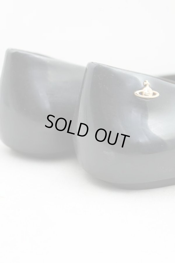 画像6: ヴィヴィアンウエストウッド×Melissa 中古 / ウルトラガール 35/36(21.5cm) 黒  H-25-08-17-020-sh-IN-ZH (6)