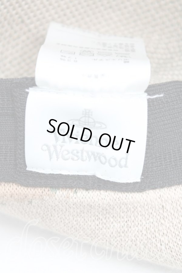 画像4: ヴィヴィアンウエストウッド 中古 / オーブptサマーベレー帽  茶  H-25-08-17-029-ha-IN-ZH (4)