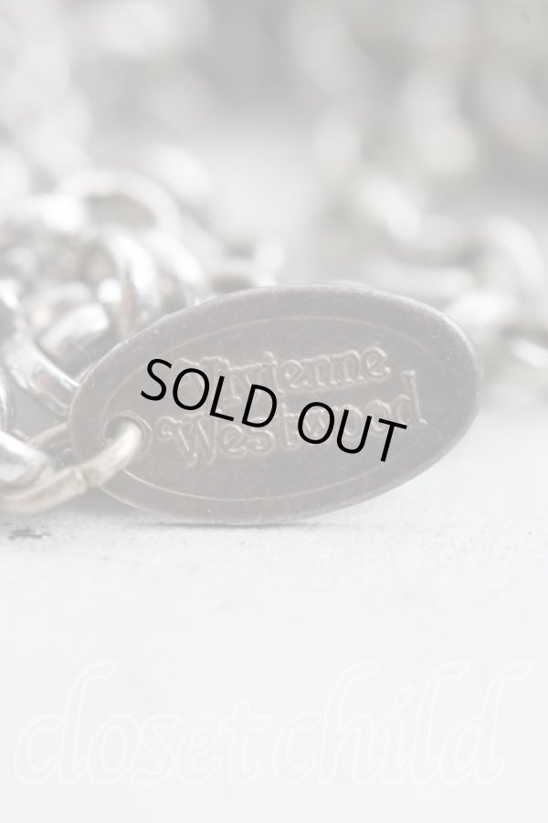 画像4: ヴィヴィアンウエストウッド 中古 / タイニオーオーブネックレス  シルバー  H-25-08-17-032-nl-OD-ZH (4)