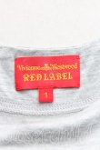 画像3: ヴィヴィアンウエストウッド 中古 / オーブステッチカットソーワンピース 1（7号相当） 灰  H-25-08-17-040-op-IN-ZH (3)