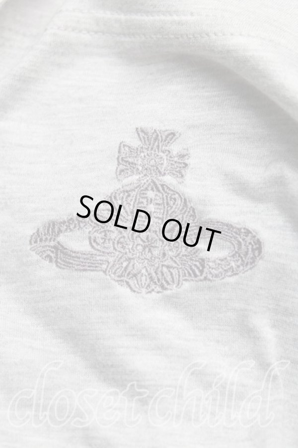 画像7: ヴィヴィアンウエストウッド 中古 / オーブステッチカットソーワンピース 1（7号） 灰  H-25-08-17-040-op-IN-ZH (7)